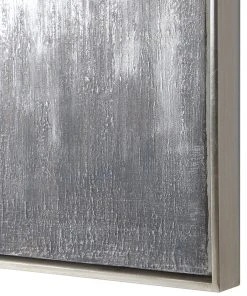 Uttermost Gray Showers Hand Painted Canvases, Set/3 11 Uttermost Gray Showers Hand Painted Canvases, Set/3