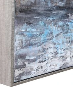 Uttermost City Reflection Hand Painted Canvas 11 Uttermost City Reflection Hand Painted Canvas