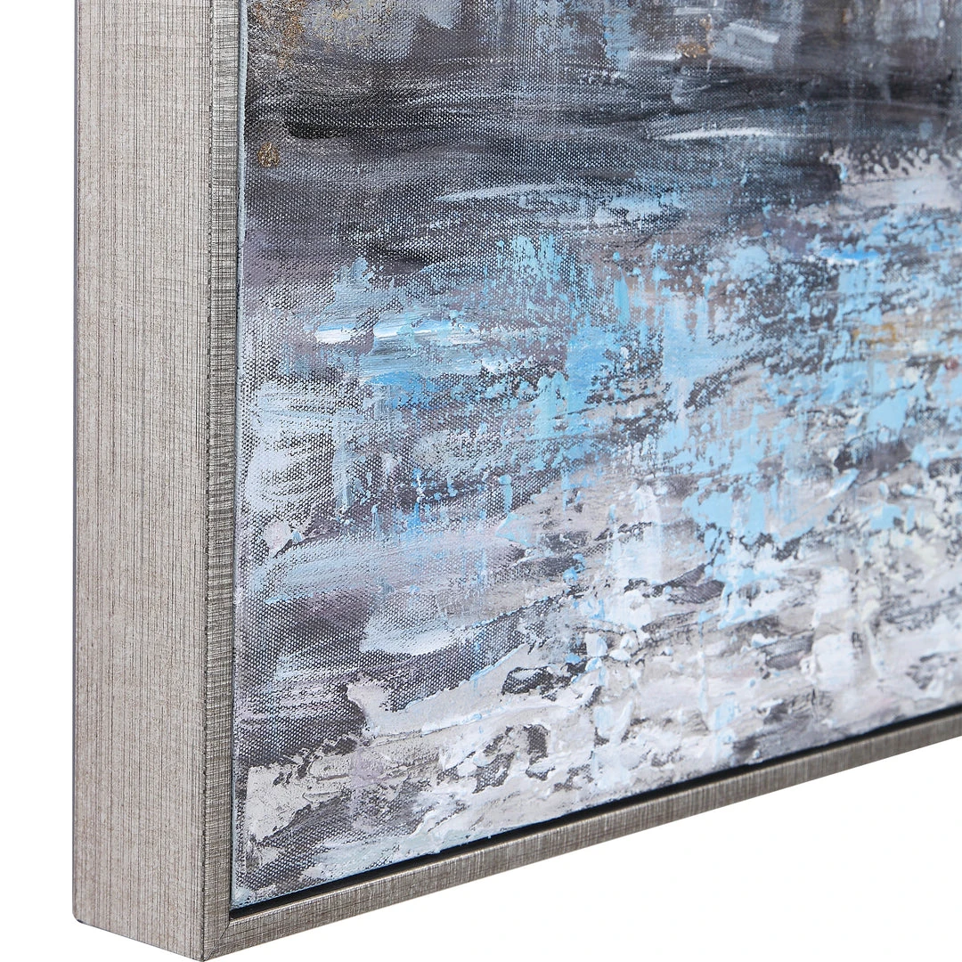 Uttermost City Reflection Hand Painted Canvas 7 Uttermost City Reflection Hand Painted Canvas