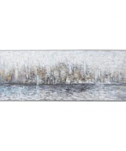 Uttermost City Reflection Hand Painted Canvas