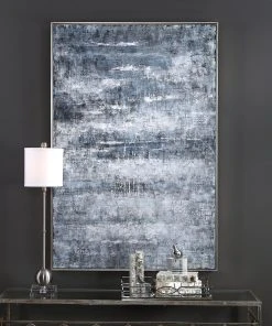 Wall Art Uttermost Serein Hand Painted Canvas