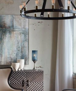 Uttermost Open Seas Hand Painted Canvas Wall Art