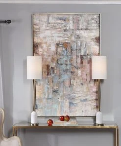 Wall Art Uttermost Morning Sunrise Hand Painted Canvas