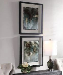 Uttermost Rustic Patina Framed Prints, Set/2 9 Uttermost Rustic Patina Framed Prints, Set/2