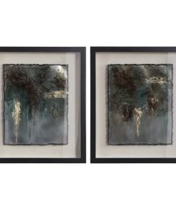 Uttermost Rustic Patina Framed Prints, Set/2