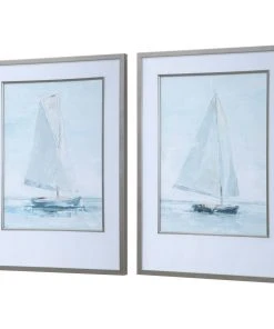 Uttermost Seafaring Framed Prints, S/2