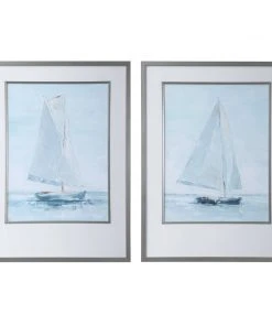 Uttermost Seafaring Framed Prints, S/2