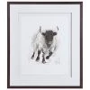 Wall Art Uttermost Rustic Bull Framed Animal Print