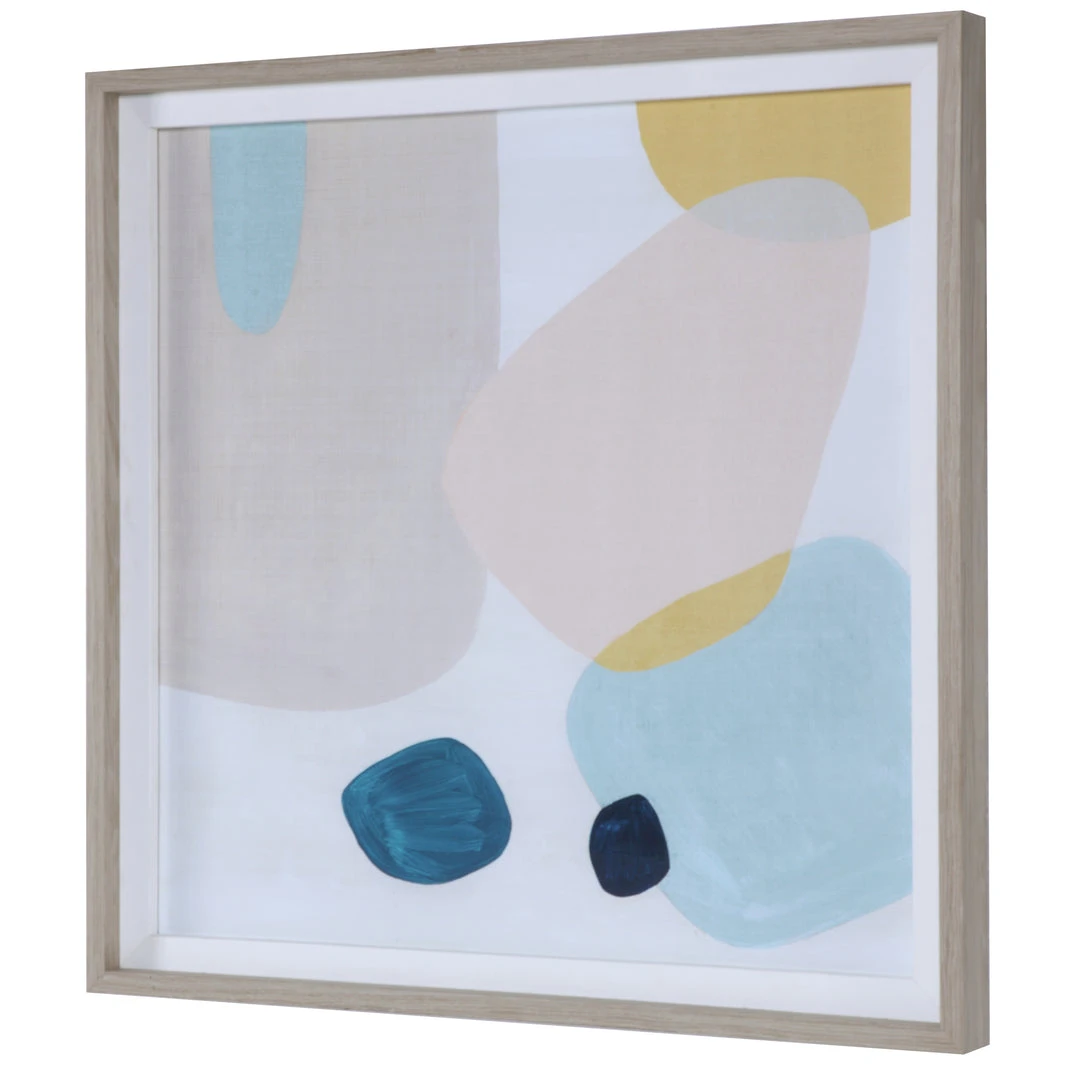 Uttermost Pink Pebbles II Framed Print 6 Uttermost Pink Pebbles II Framed Print