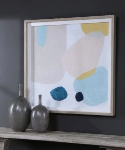 Uttermost Pink Pebbles II Framed Print 11 Uttermost Pink Pebbles II Framed Print