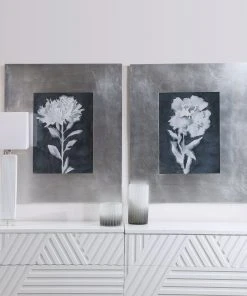 Uttermost Dream Leaves Floral Prints, S/2 Wall Art