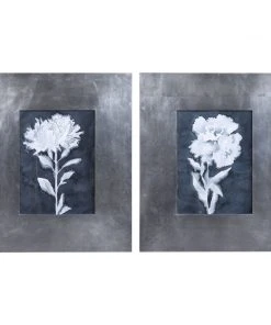 Uttermost Dream Leaves Floral Prints, S/2 Wall Art