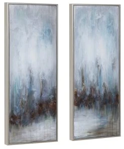 Wall Art Uttermost Rainy Days Abstract Art, S/2