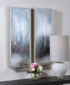 Wall Art Uttermost Rainy Days Abstract Art, S/2