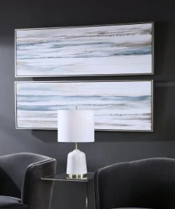 Uttermost Drifting Abstract Landscape Art, S/2