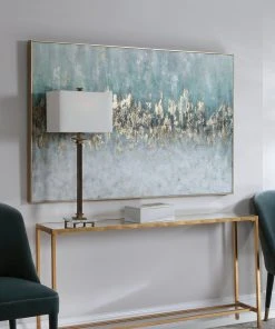 Uttermost Divide Hand Painted Art Wall Art