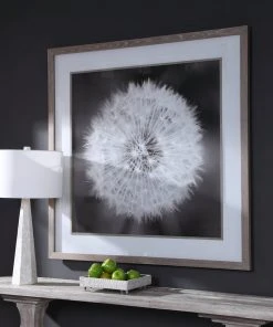 Wall Art Uttermost Dandelion Seedhead Framed Print