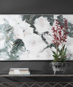 Wall Art Uttermost Sweetbay Magnolias Hand Painted Art