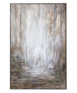 Uttermost Desert Rain Hand Painted Abstract Art Wall Art