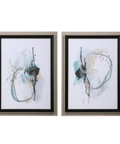 Uttermost Force Reaction Abstract Prints, S/2