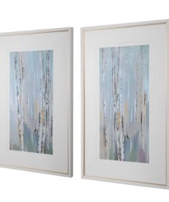 Wall Art Uttermost Pandoras Forest Abstract Art, S/2