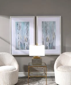 Wall Art Uttermost Pandoras Forest Abstract Art, S/2