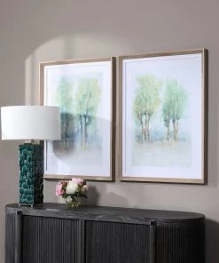 Wall Art Uttermost Meadow View Framed Prints, S/2