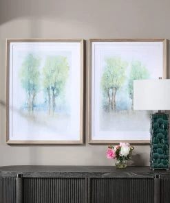 Wall Art Uttermost Meadow View Framed Prints, S/2