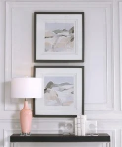 Wall Art Uttermost Western Landscape Modern Prints, S/2
