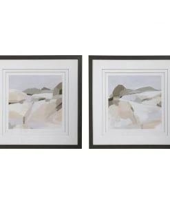 Wall Art Uttermost Western Landscape Modern Prints, S/2
