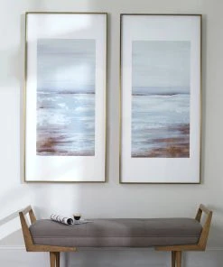 Uttermost Coastline Framed Prints, S/2 Wall Art