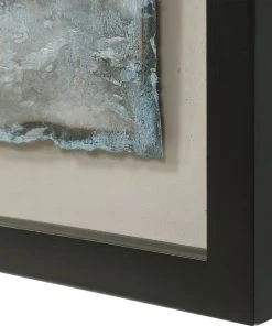 Uttermost Ocean Swell Painted Metal Art, S/3, 3 Cartons Wall Art