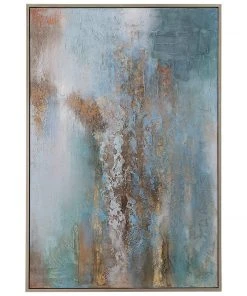 Uttermost Rendezvous Hand Painted Abstract Art