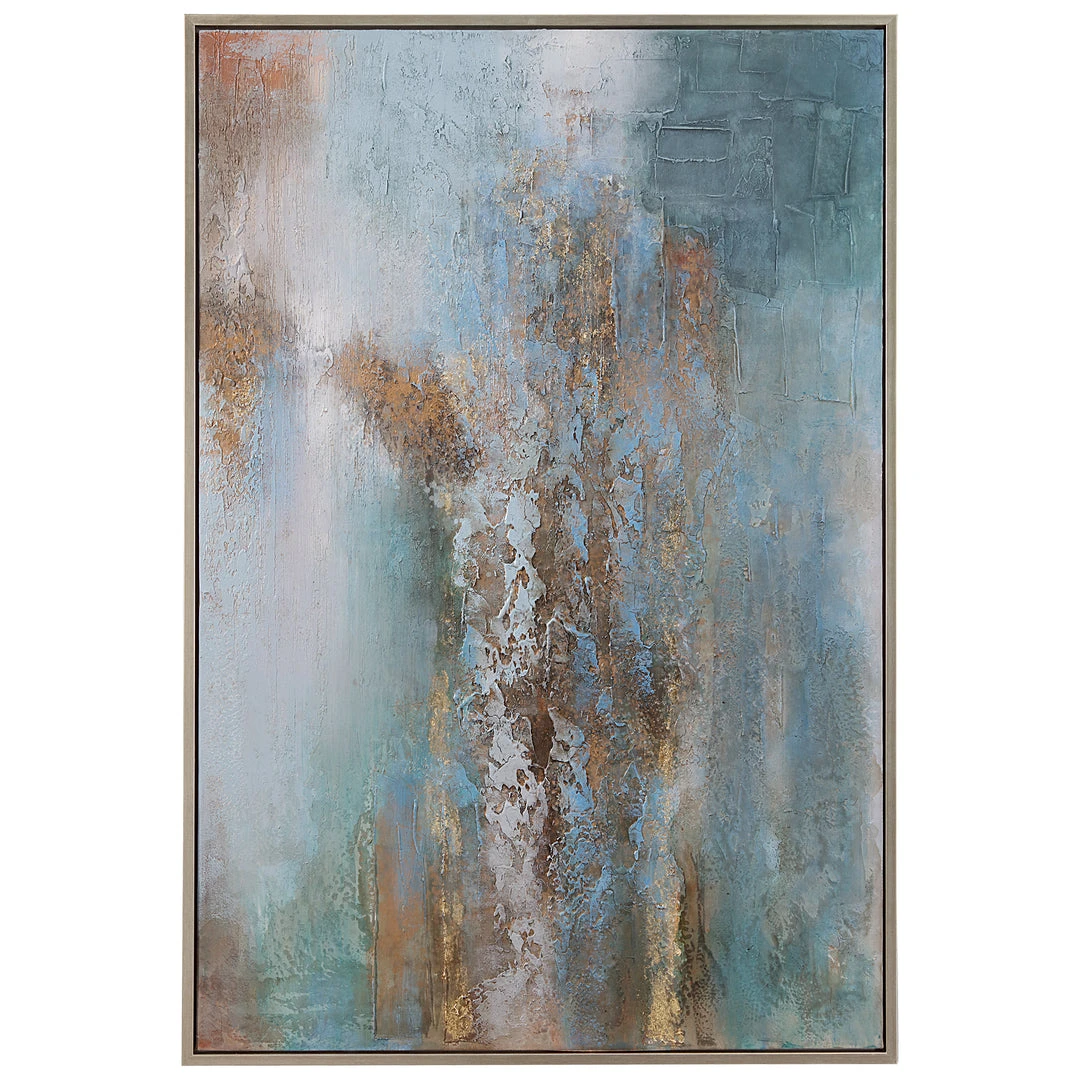 Uttermost Rendezvous Hand Painted Abstract Art 3 Uttermost Rendezvous Hand Painted Abstract Art