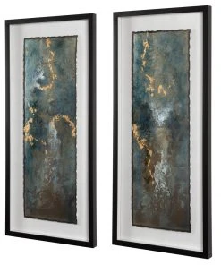 Uttermost Glimmering Agate Abstract Prints, S/2 Wall Art 10 Uttermost Glimmering Agate Abstract Prints, S/2 Wall Art