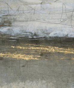 Uttermost Gilt Misty Landscape Framed Print Wall Art