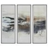 Uttermost Graphite Horizon Framed Prints, Set/3 Wall Art