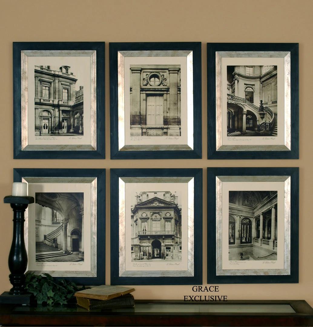 Uttermost Paris Scene Framed Art Set/6 Wall Art 4 Uttermost Paris Scene Framed Art Set/6 Wall Art