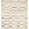 Jaipur Living Laveer Handmade Trellis Ivory/ Light Gray Area Rug