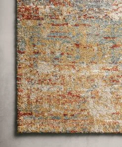 Loloi Augustus Power Loomed Terracotta Rug RUGS