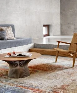 Loloi Augustus Power Loomed Terracotta Rug RUGS