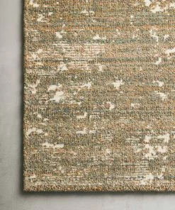 Loloi Augustus Power Loomed Moss / Spice Rug