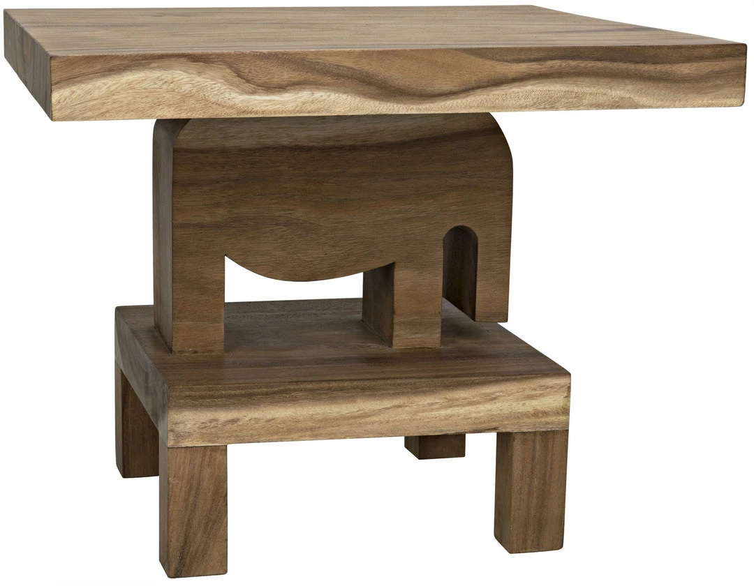 Noir Elephant Side Table, Munggur Wood Side & End Tables 3 Noir Elephant Side Table, Munggur Wood Side & End Tables