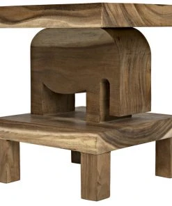 Noir Elephant Side Table, Munggur Wood Side & End Tables 21 Noir Elephant Side Table, Munggur Wood Side & End Tables