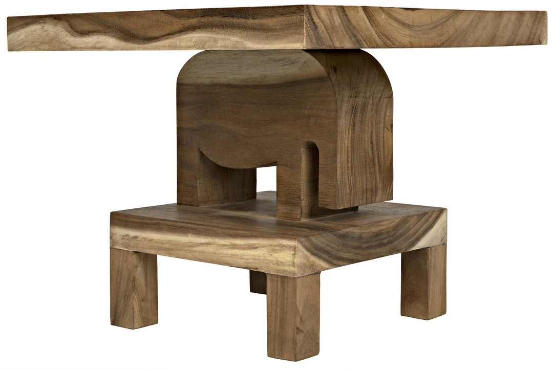 Noir Elephant Side Table, Munggur Wood Side & End Tables 12 Noir Elephant Side Table, Munggur Wood Side & End Tables