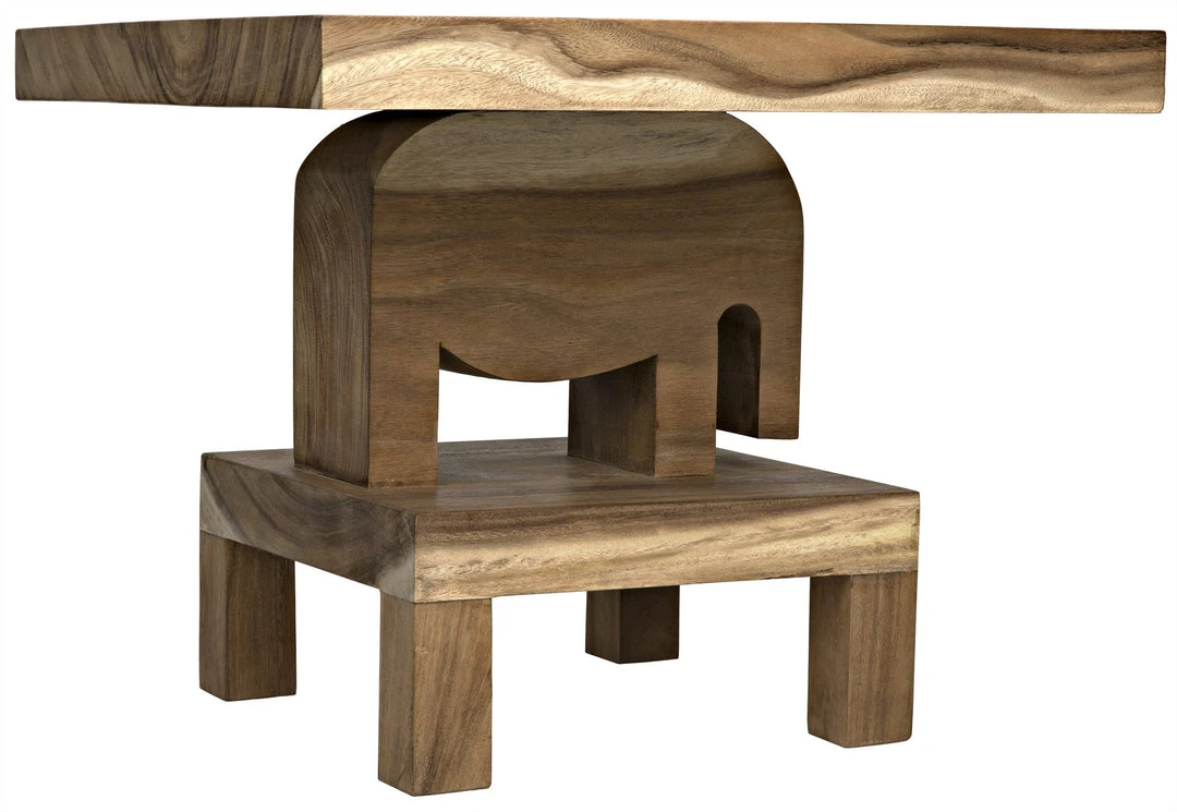 Noir Elephant Side Table, Munggur Wood Side & End Tables 8 Noir Elephant Side Table, Munggur Wood Side & End Tables