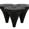 LIVING ROOM Noir Aloha Coffee Table Black Burnt 1 LIVING ROOM Noir Aloha Coffee Table Black Burnt