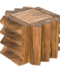 Side & End Tables Noir Watson Accent Low Table/Stool, Munggur 20 Side & End Tables Noir Watson Accent Low Table/Stool, Munggur