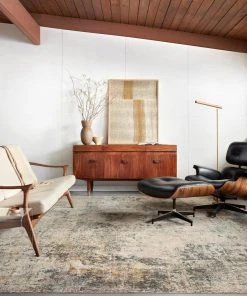 RUGS Loloi Axel Power Loomed Ocean / Beige Rug