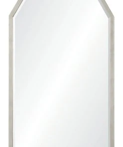 Barclay Butera For Mirror Home Distressed Silver Leaf Iron Mirror DECOR